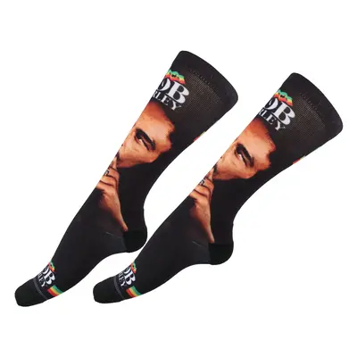 socks BOB MARLEY- LEGEND DYE SUB - BLACK - PERRI´S SOCKS