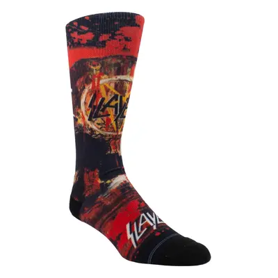 SLAYER socks - HORROR SKULL DYE SUB - BLACK - PERRI´S SOCKS