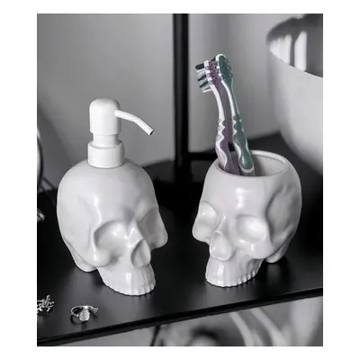 bathroom set KILLSTAR - Cranium - White