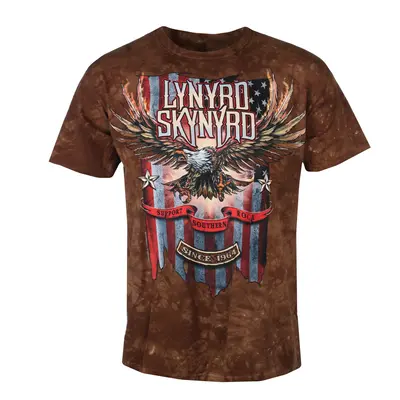 t-shirt men Lynyrd Skynyrd - Support Southern Rock - LIQUID BLUE