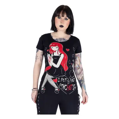 t-shirt CUPCAKE CULT - PSYCHOTIC - BLACK