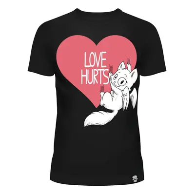 t-shirt CUPCAKE CULT - LOVE HURTS - BLACK