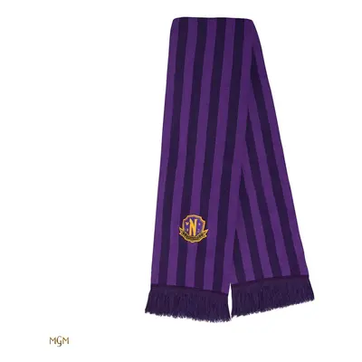 WEDNESDAY scarf - NEVERMORE ACADEMY PURPLE