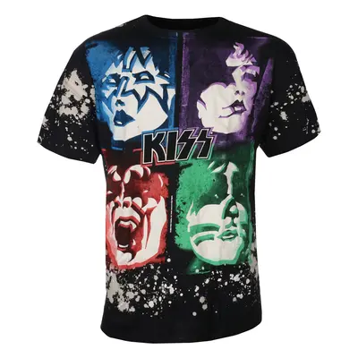 men's t-shirt KISS - LOVE GUN HAVOK - LIQUID BLUE