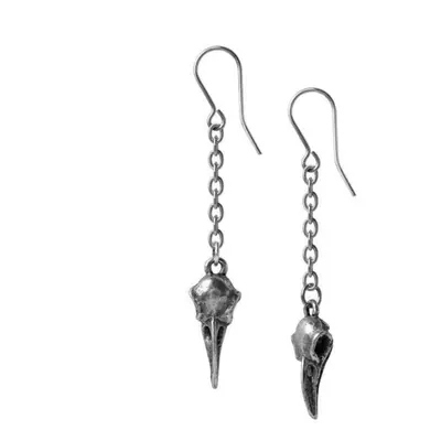 earrings ALCHEMY GOTHIC - Rabenschadel Droppers