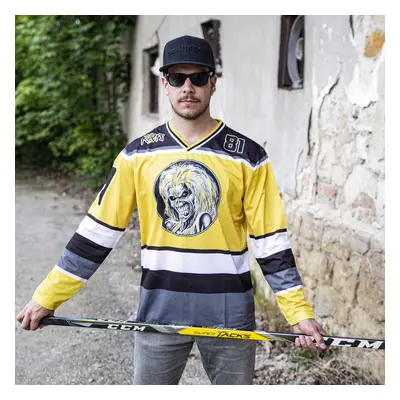 IRON MAIDEN hockey jersey - AMPLIFIED