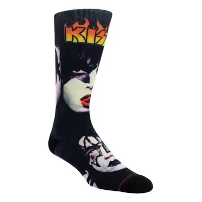 socks KISS - DYE SUBLIMATION CREW - BLACK - PERRI´S SOCKS