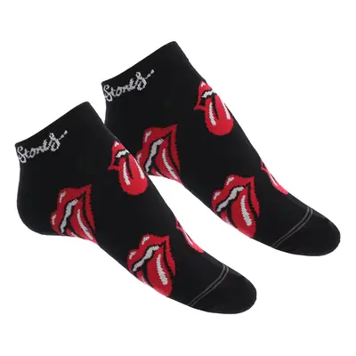 THE ROLLING STONES socks - ALLOVER TONGUES LIN - BLACK - PERRI´S SOCKS