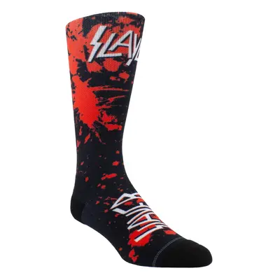 SLAYER socks - BLOOD ON BLACK DYE SUB - BLACK - PERRI´S SOCKS