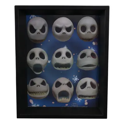 3D image NIGHTMARE BEFORE CHRISTMAS - JACK EXPRESSIONS