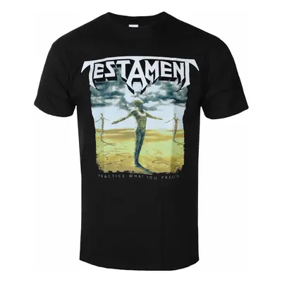 men's t-shirt TESTAMENT - PRACTICE WHAT YOU PREACH - PLASTIC HEAD