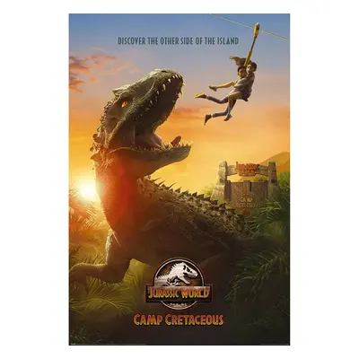 poster JURASSIC WORLD - CAMP CRETACEOUS - TEASER