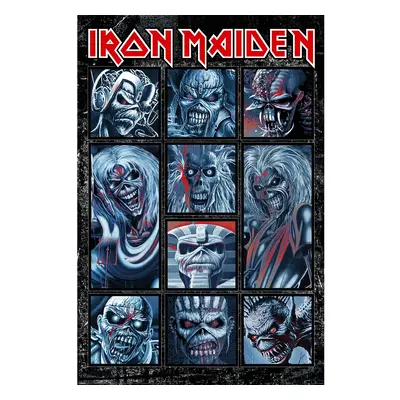 poster IRON MAIDEN - TEN EDDIES