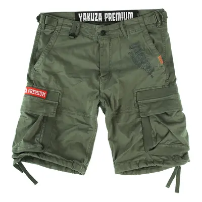 men's shorts YAKUZA - Cargo - dunkelolive