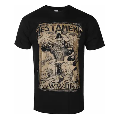 men's t-shirt TESTAMENT - WWIII - PLASTIC HEAD