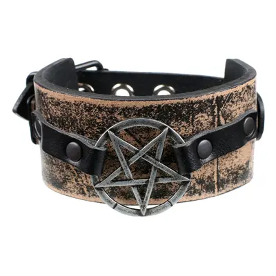 Bracelet Pentagram - brown