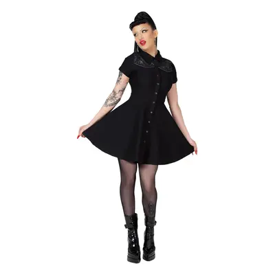 women's dress KILLSTAR - No Where's Ville - Black