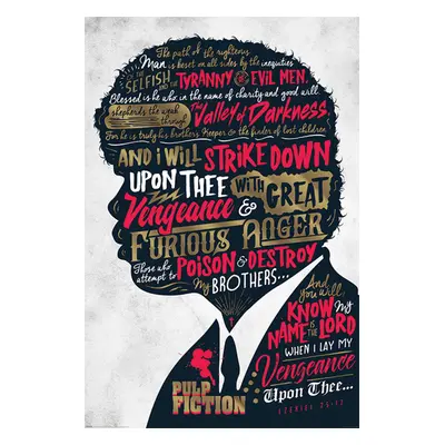 Poster Pulp Fiction - (Ezekiel 25:17) - PYRAMID POSTERS