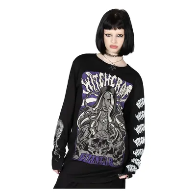 women's long sleeve t-shirt KILLSTAR - Witchcraft Sins - Black