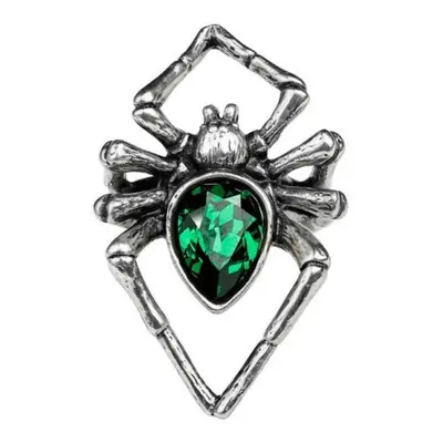 ring ALCHEMY GOTHIC - Emerald Venom