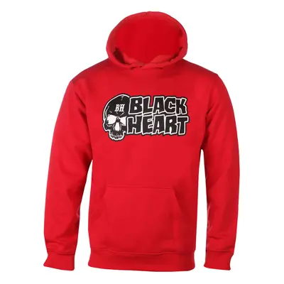 men's sweatshirt BLACK HEART - DIRECT - RED