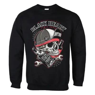 men's sweatshirt BLACK HEART - COMMANDER - BLACK