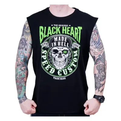 men's tank top BLACK HEART - DESOLATE - BLACK