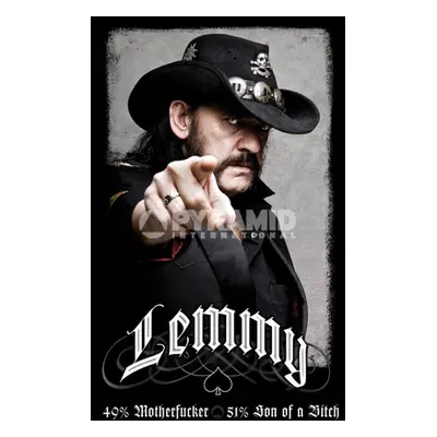 poster Lemmy (49% Mofo) Motörhead - PP31980