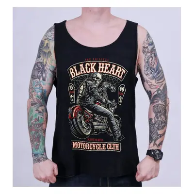 men's tank top BLACK HEART - COFFIN - BLACK