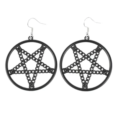 earrings Pentagram