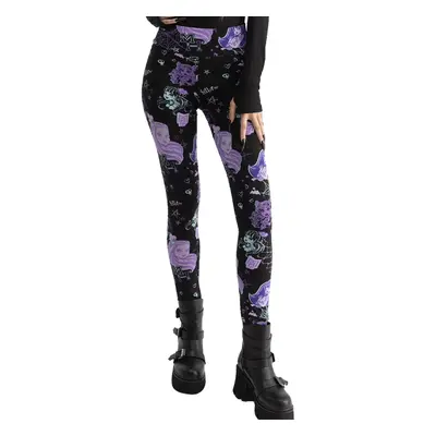 women's pants (leggings) KILLSTAR x MATTEL MONSTER HIGH - Lets - Multi