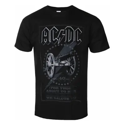 men's t-shirt AC/DC - FTATR 40th Monochrome - Black - ROCK OFF