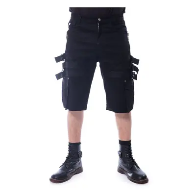 Men's shorts HEARTLESS - INVASION - BLACK