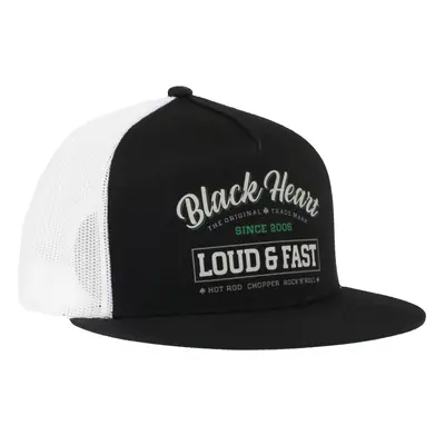 cap BLACK HEART - LOUD AND FAST - BLK