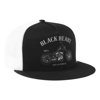 cap BLACK HEART - CHOPPER - WHT