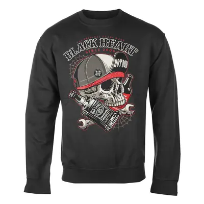 men's sweatshirt BLACK HEART - COMMANDER - GRAY