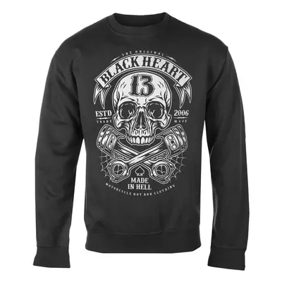 men's sweatshirt BLACK HEART - RIDER - GRAY