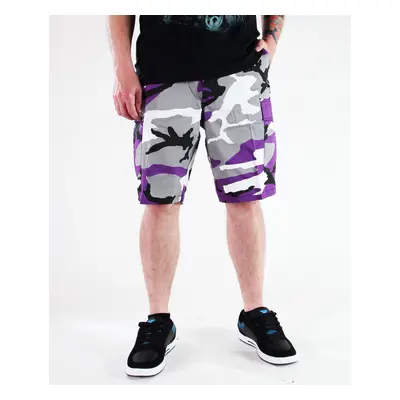 men's shorts ROTHCO - BDU SHORT P / C - ULTRA VIOLET CAMO