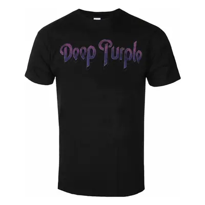 Men's t-shirt Deep Purple - Vintage Logo - Black - ROCK OFF