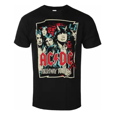 Men's t-shirt AC/DC Highway To Hell - Sketch - Black - ROCK OFF