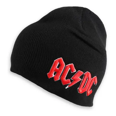 Beanie AC / DC - Red 3D Logo - ROCK OFF