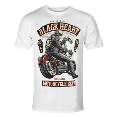 men's t-shirt BLACK HEART - Co?n WHT - WHITE