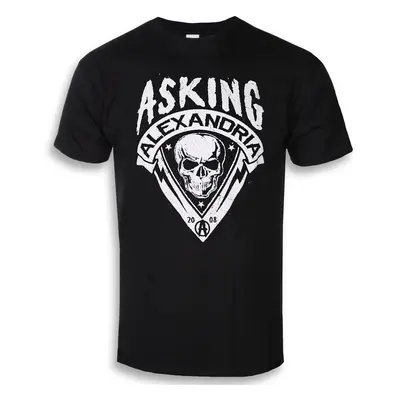 t-shirt metal men's Asking Alexandria - Skull Shield - ROCK OFF