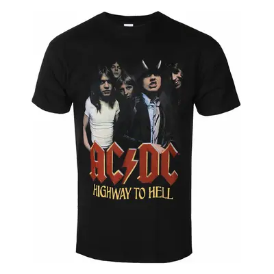 men's t-shirt AC/DC - H2H Band - Black - ROCK OFF