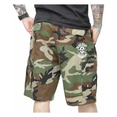 Men's shorts BLACK HEART - SKULL - CAMO