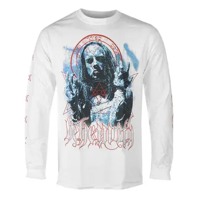 men's t-shirt with long sleeves Behemoth - Thelema.6 EU Tour - White - KINGS ROAD