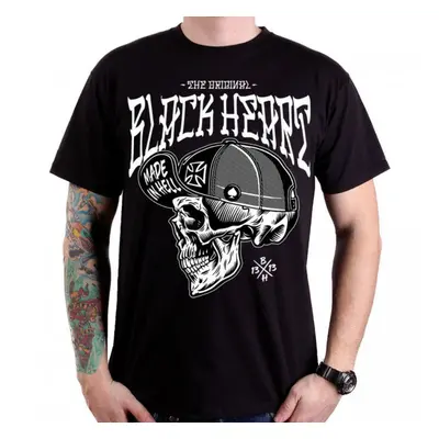 t-shirt street men's - MAD MIKE - BLACK HEART