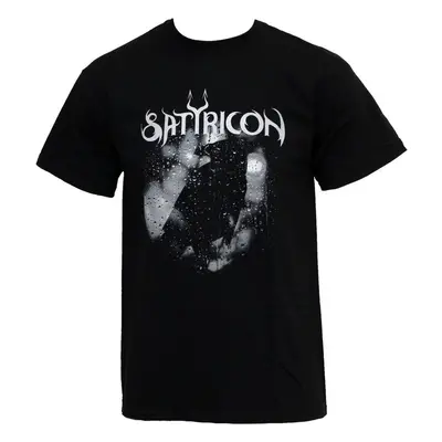 men's t-shirt Satyricon - Black Crow He A Tombstone - RAZAMATAZ