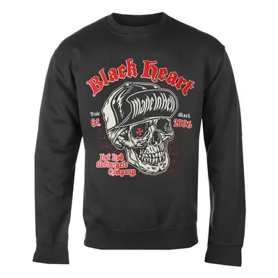 men's sweatshirt BLACK HEART - GRAVITY GRAY - GRAY