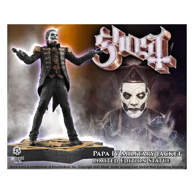 figurine Ghost - Rock Iconz - Papa Emeritus IV - (Military Jacket)